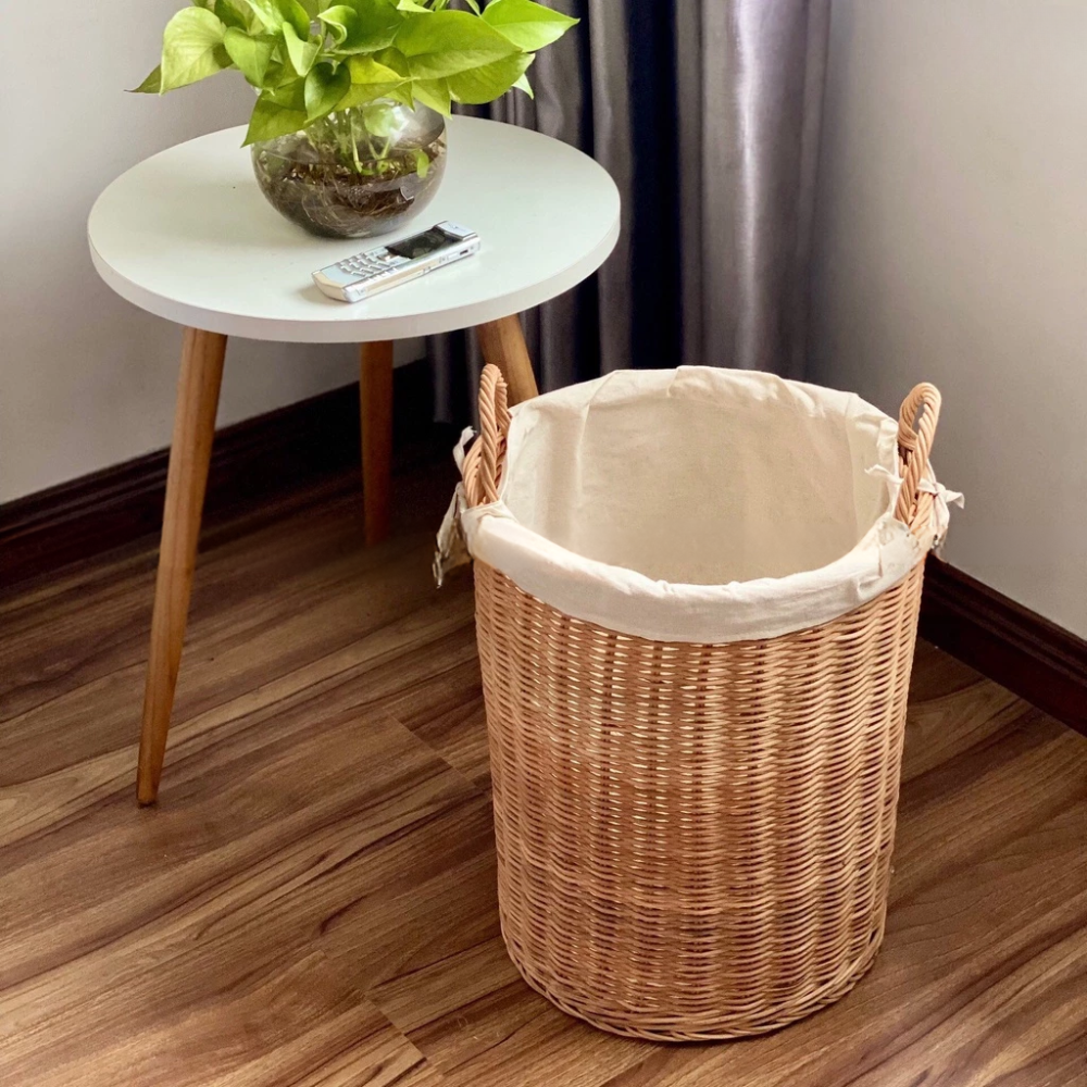 Handcrafted Rattan Laundry Basket – Vietnam Handicrafts