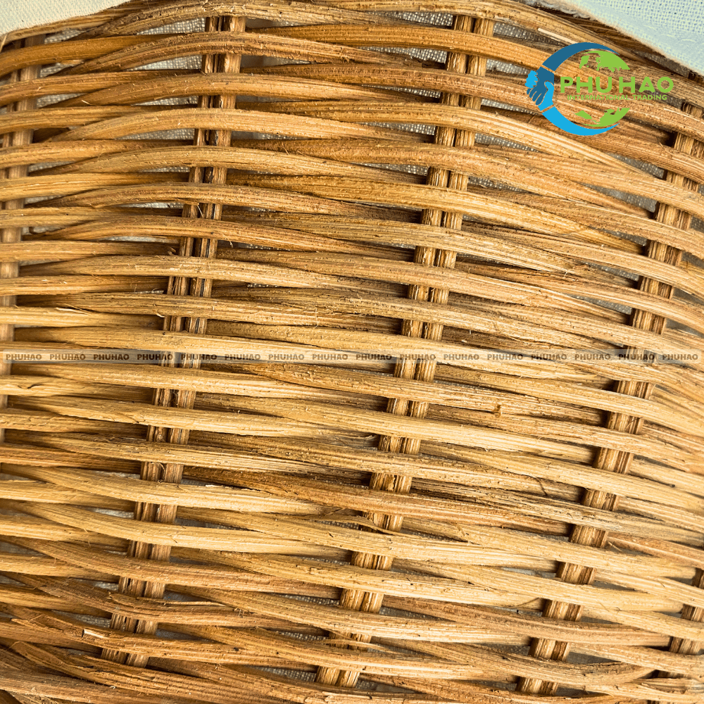 Authentic Rattan Vintage Basket