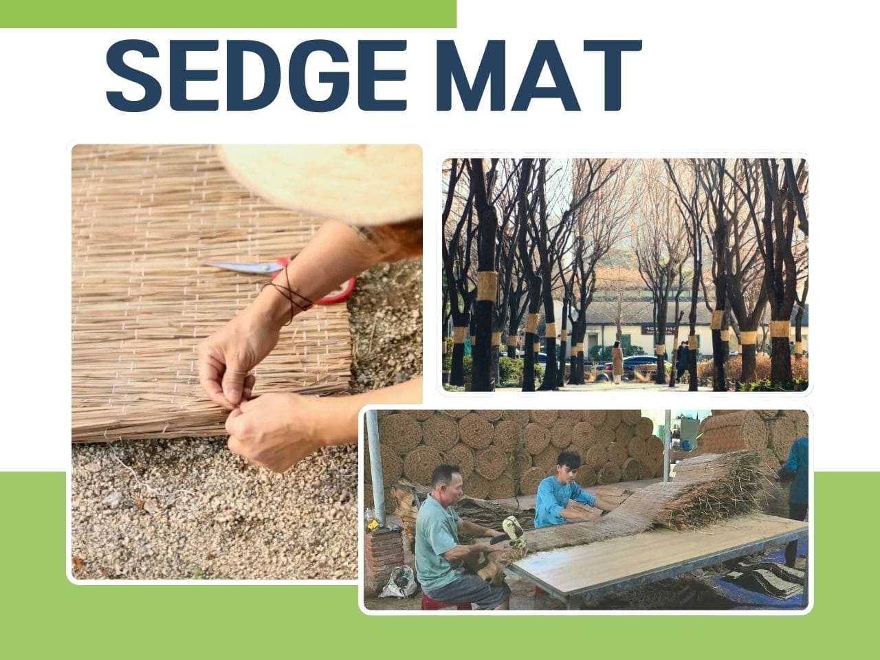 Sedge Mat : The Popular Products in Korean Winters