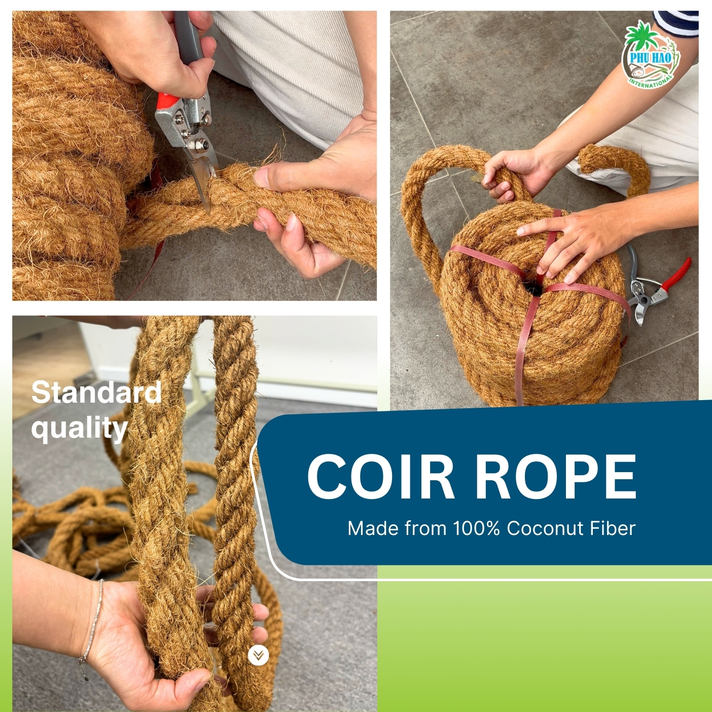 Coir Rope : Standard and High-Quality Comprehensive Comparison