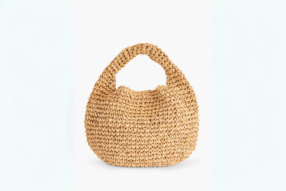 Straw bag