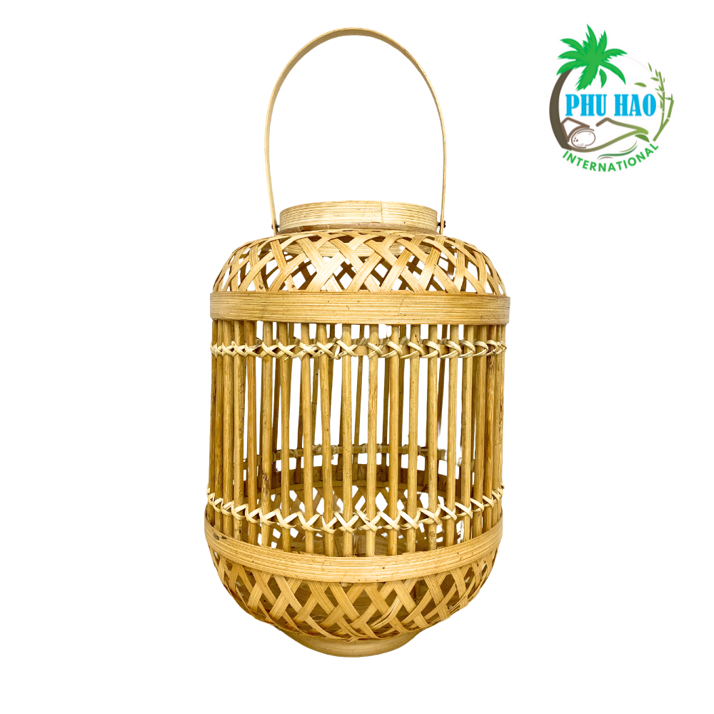 301003 Natural Bamboo Lampshade Vietnam Wholesale