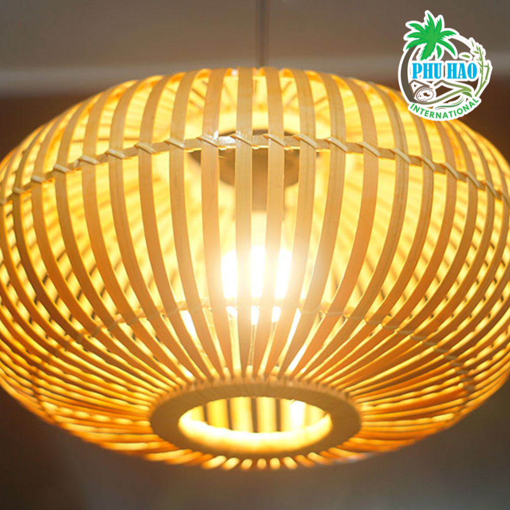 301004 Hanging Bamboo Lampshade From Viet Nam By Phu Hao