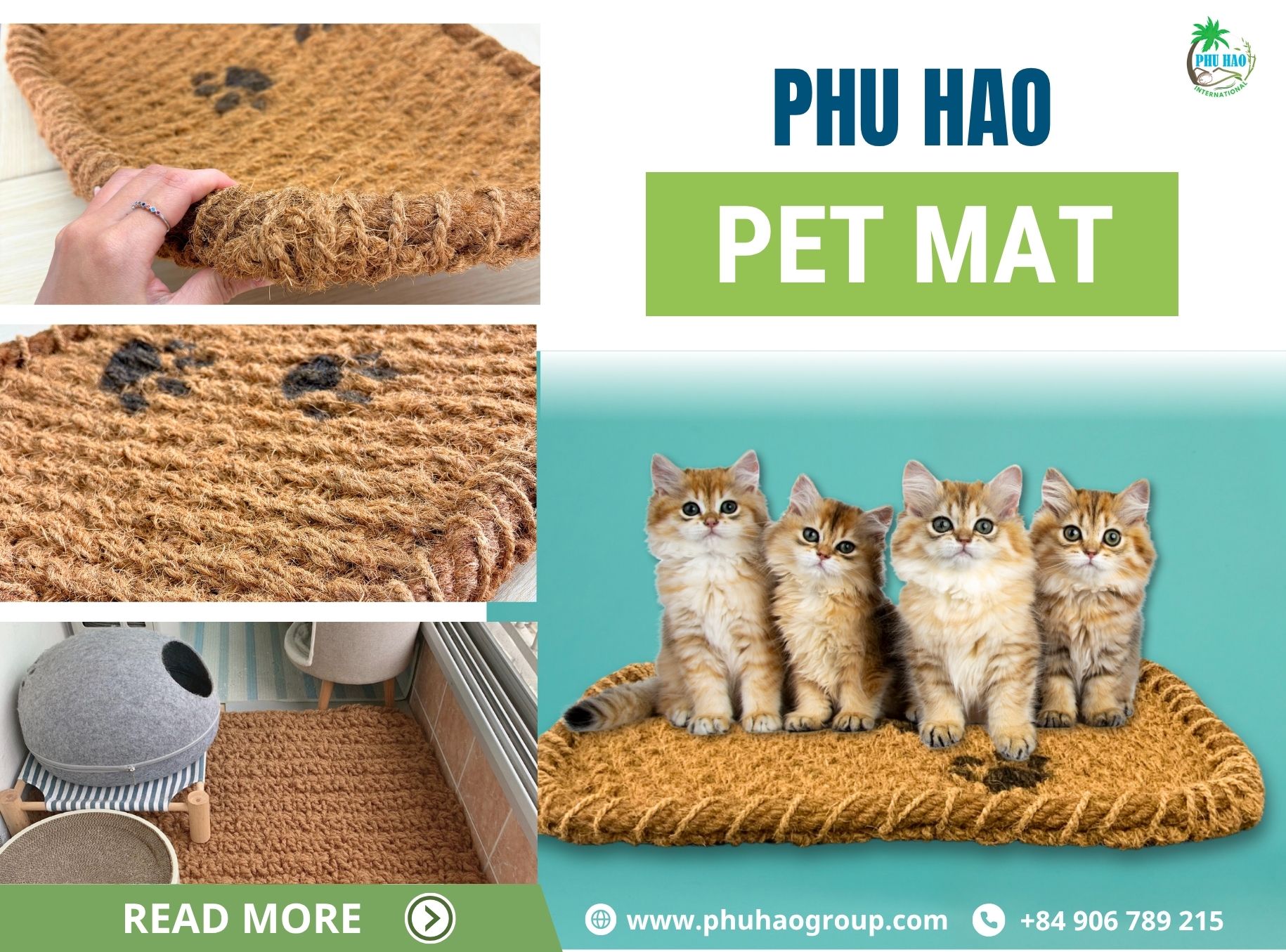 Pet Mat for Pets – Durable, Non-Slip Coir Material for Safe and Comfortable Use