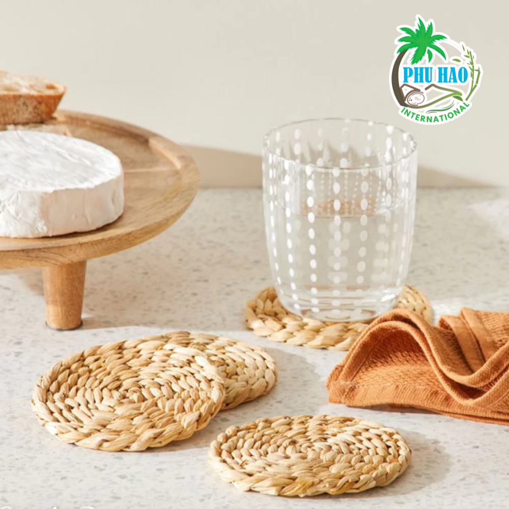 5040M1 Elegant Natural Water Hyacinth Mat For Home Decor