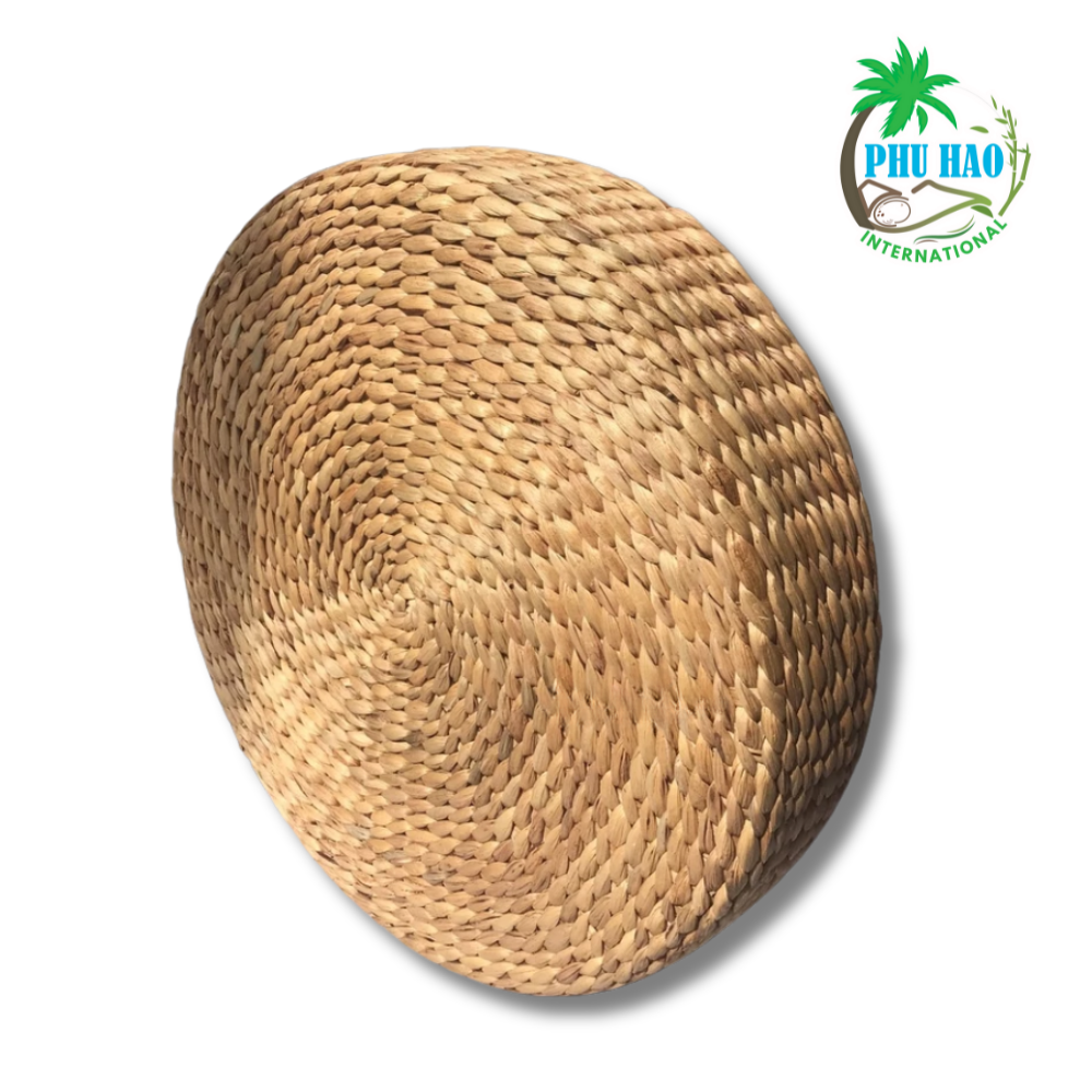 5040FC1 Indulgent Comfort With Water Hyacinth Floor Cushion #1