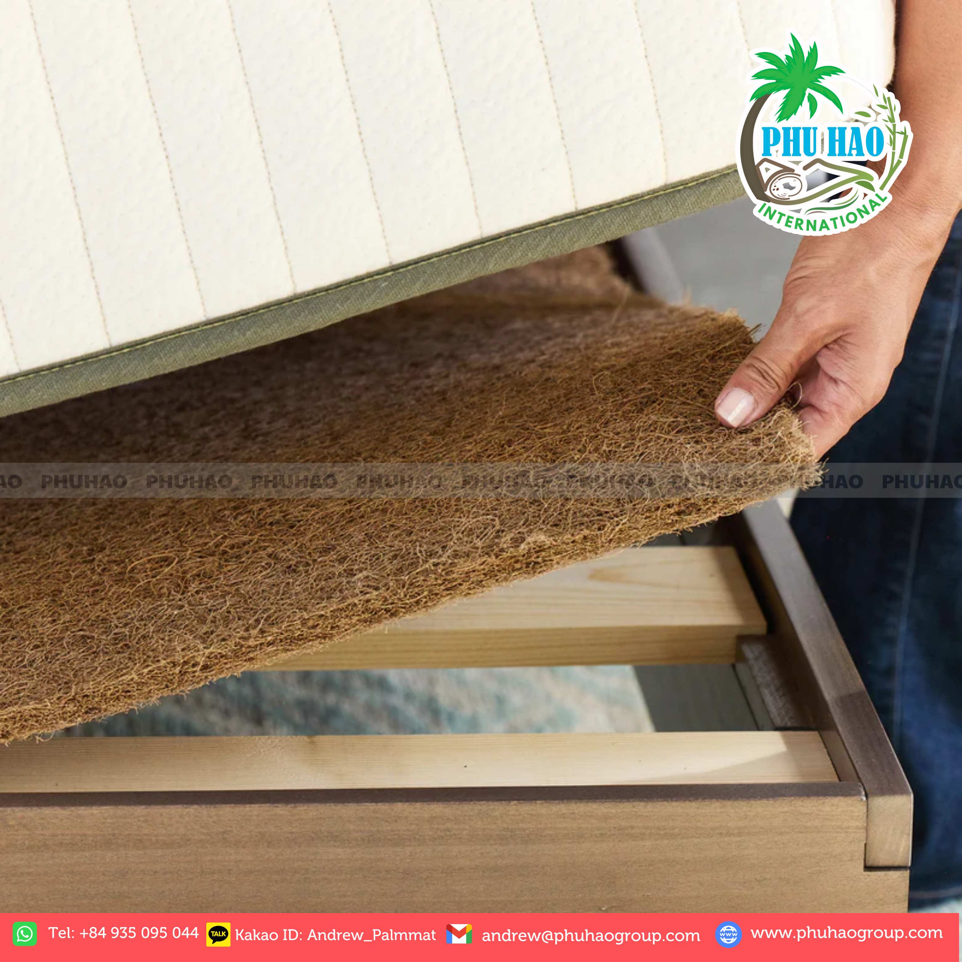 Coir Mattress – Summer Mattress, Office Chair Mat for All Ages from Students to Working Professionals