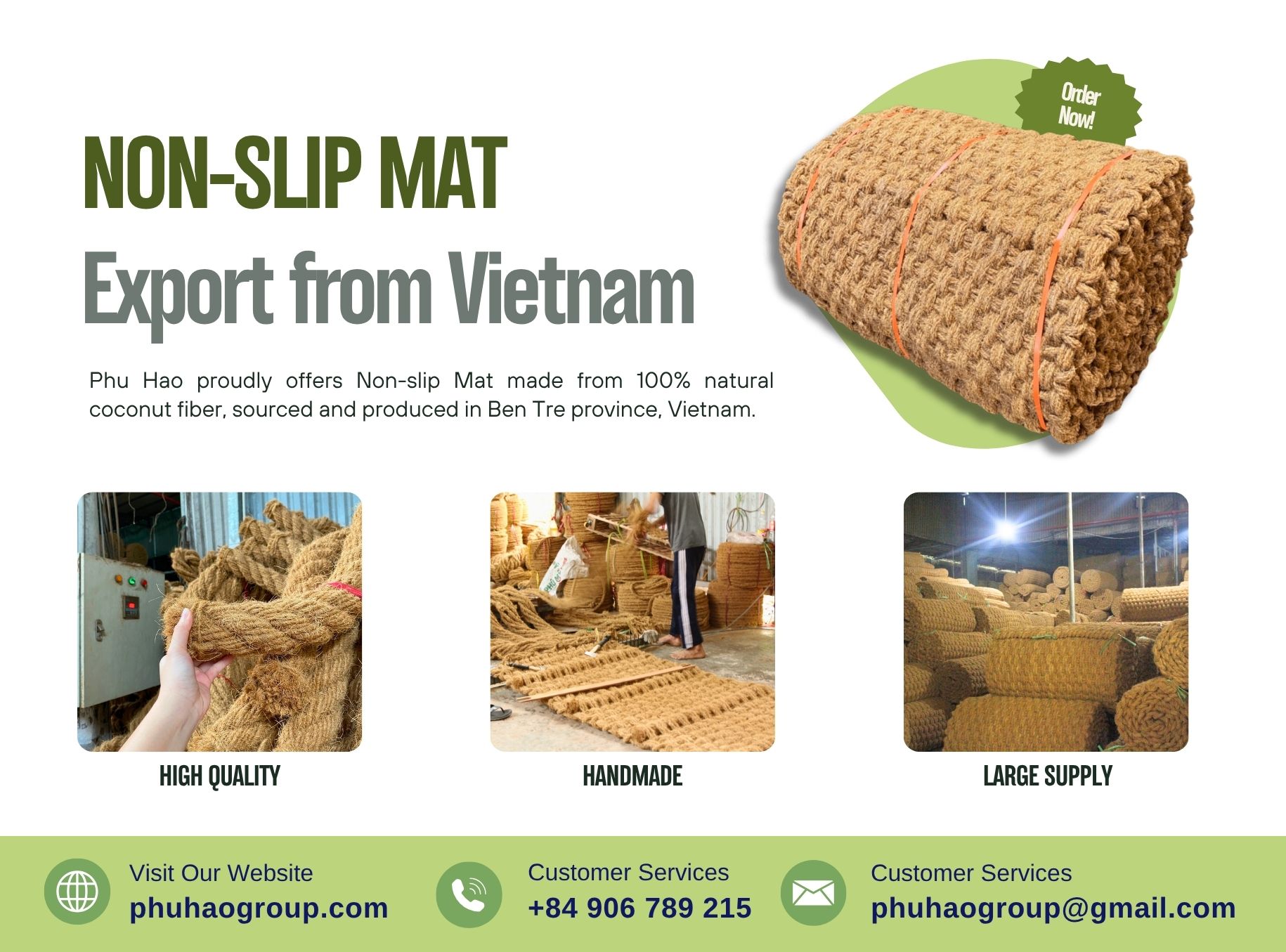 Strong Grip Non-Slip Mat, Great for Busy and Slippery Areas - PH002