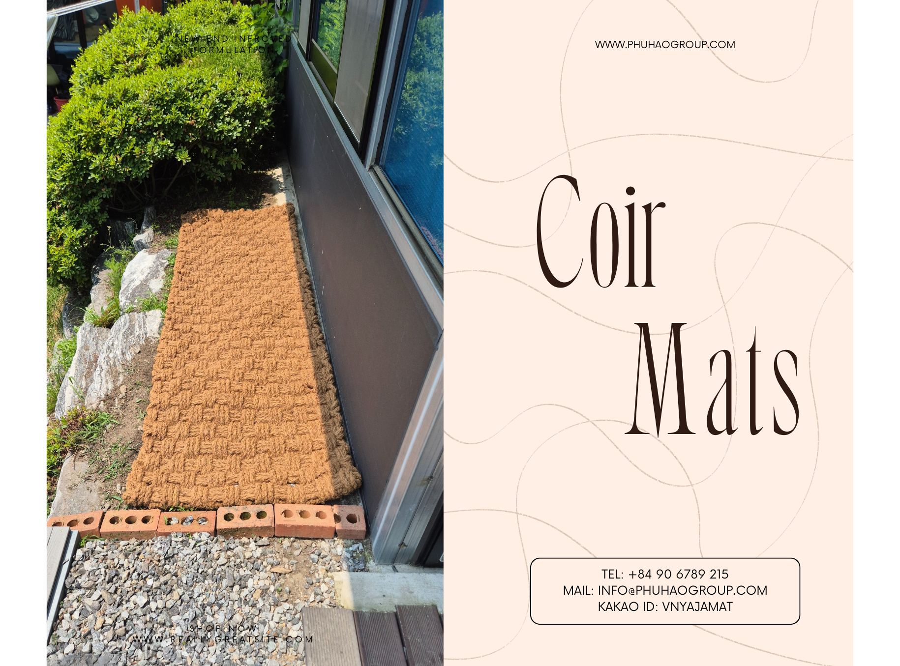 Coir Mats in Every Size: From 0.6m to 2.0m for Any Project