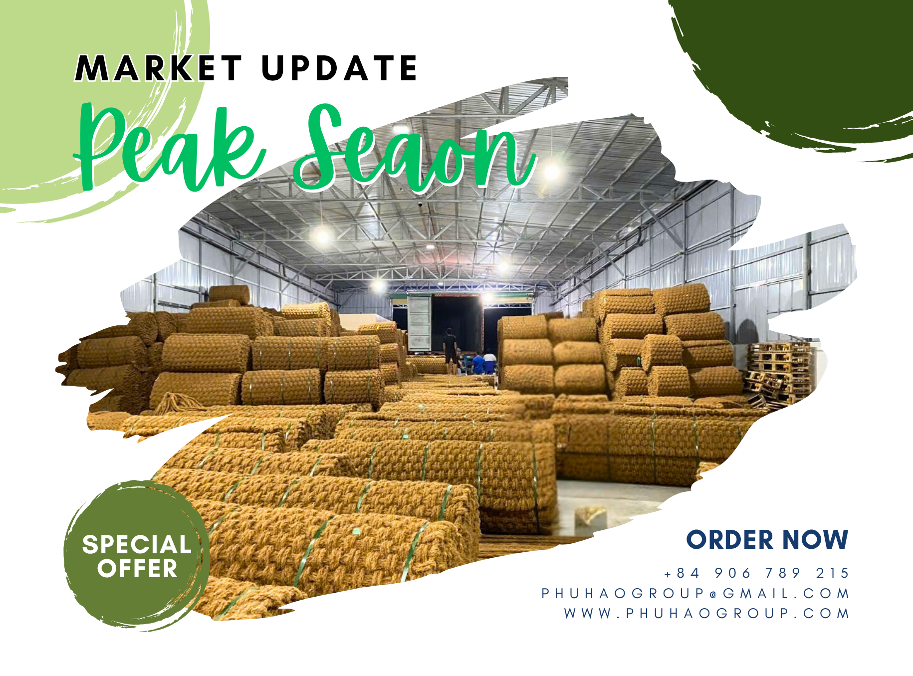 October 2025 Update: Coir Supply & Peak Season in the Korean Market