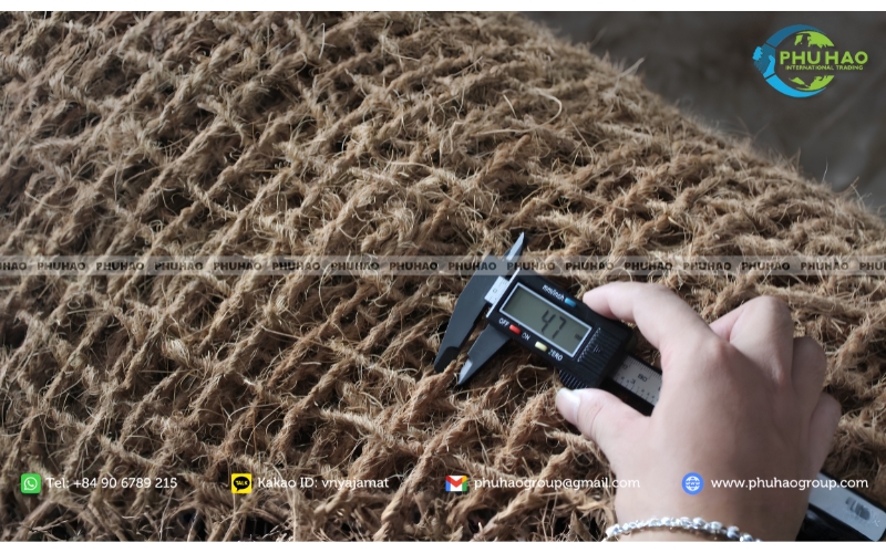 coir net yarn thickness
