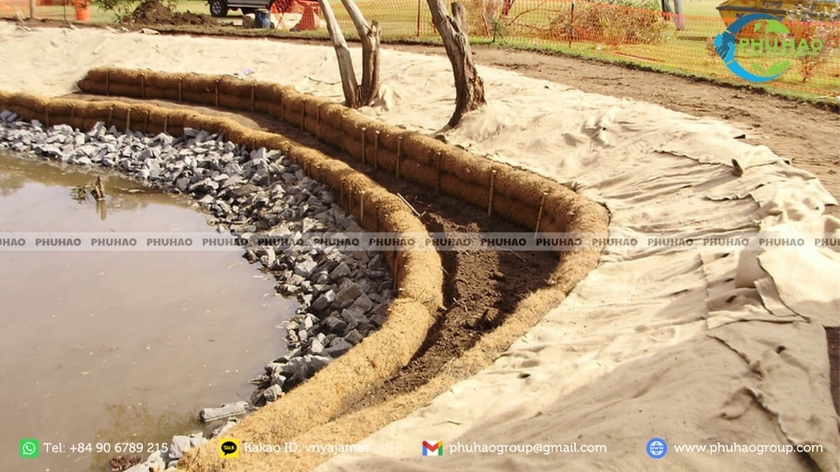 coir log density specifications erosion control